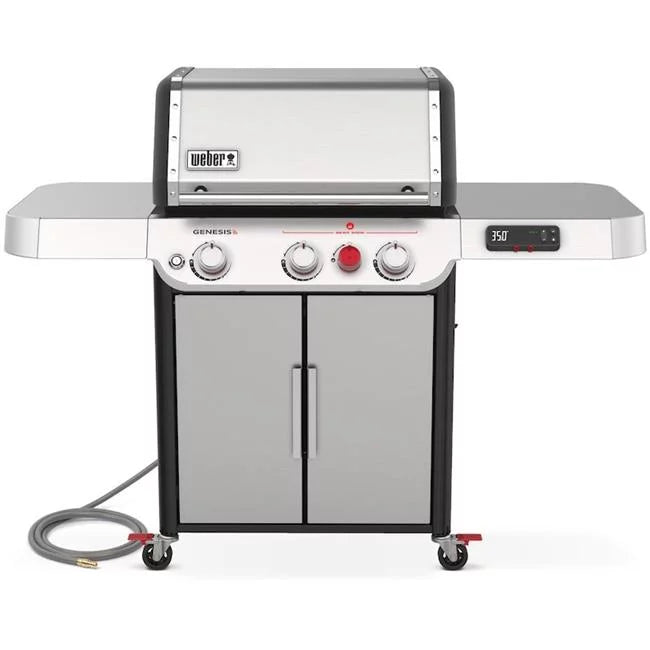 Genesis Weber Technology Stainless Natural Smart Smart in Gas SX-325s 3-Burner Grill Steel with