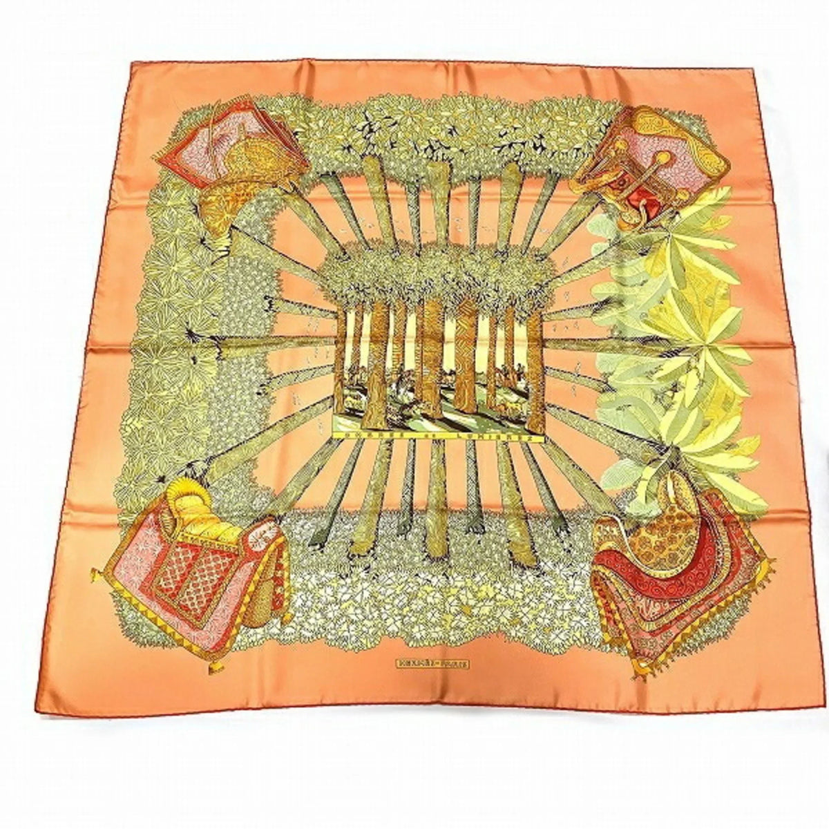 Women's Accessory Carre and Shadow 90 Hermes Light Scarf Brand Pre-Owned (Good)