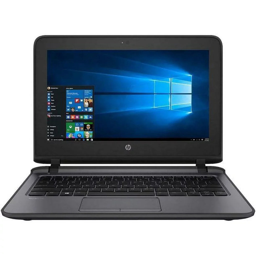 Restored 128 G2 (Refurbished) 11.6" 11 W10P HP 1.60 GHz Intel GB Probook 4 GB SSD Celeron Laptop