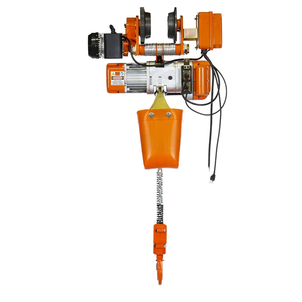 Trolley Electric 20 Ton 220V G80 Prowinch Hoist ft. M3/H2 Chain Chain 1 Power