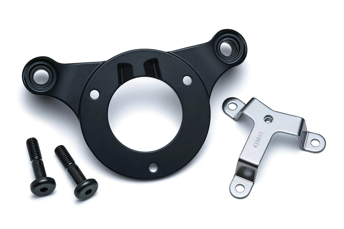 2008-17 Crusher Motorcycles, 9893 Harley-Davidson Cleaner/Filter Air Kuryakyn Kit Black For Satin Maverick Pro