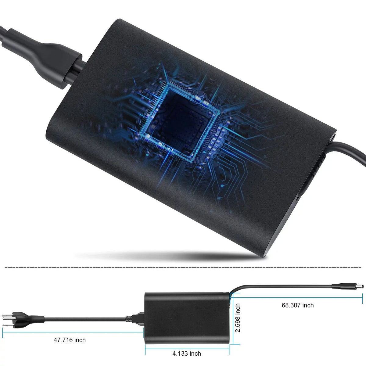 6TM1C Inspiron Adapter 65W AC PA-12 4.5*3.0mm PA-10 19.5V DELL Charger For 3.34A
