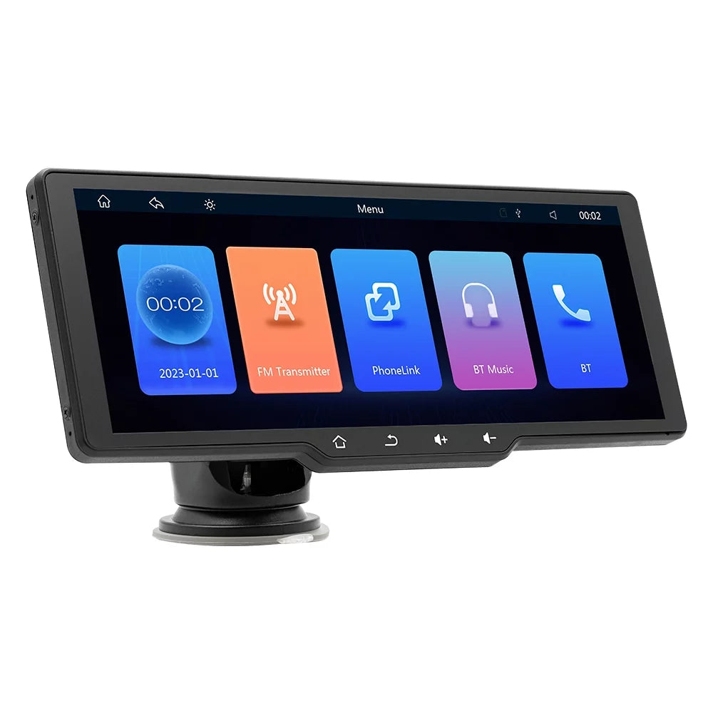 Car Rearview Camera Player Auto Camcorder, MultiMedia Portable with Car CarPlay, Andoer Camera Wireless and