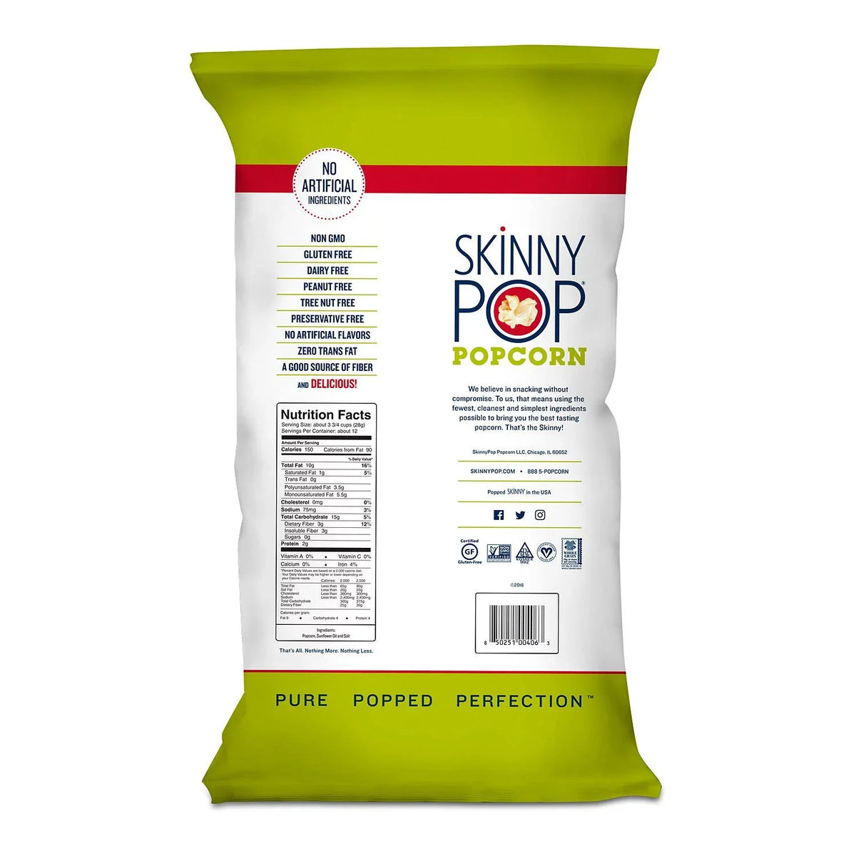 oz.) (14 Popcorn Original Size Bag Value SkinnyPop