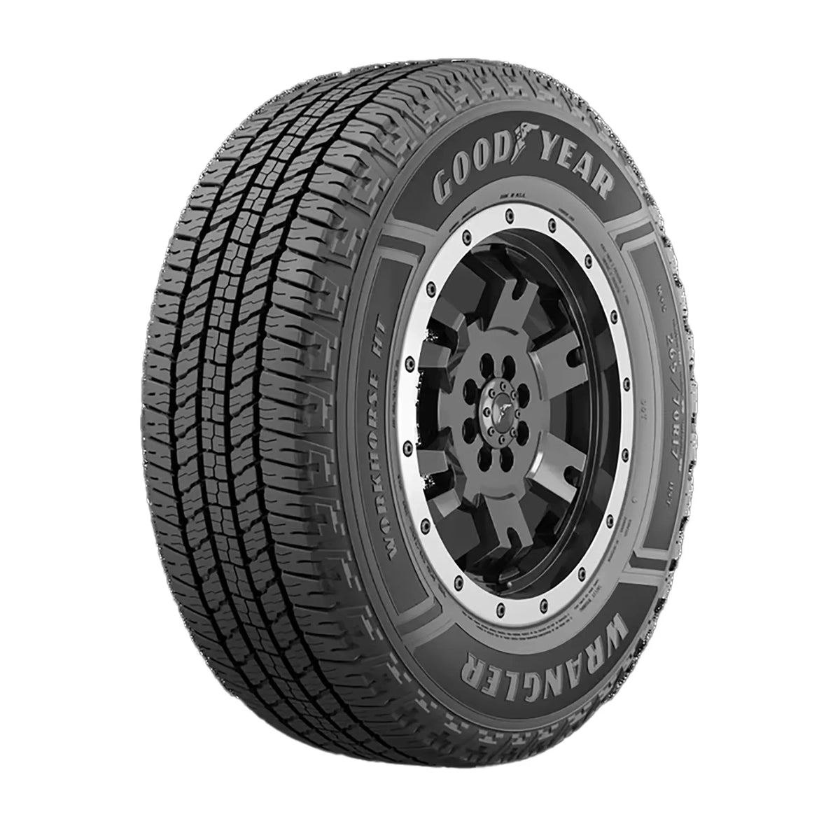 LT245/75R17 Goodyear Workhorse Truck All E Wrangler HT Light Tire 121/118R Season