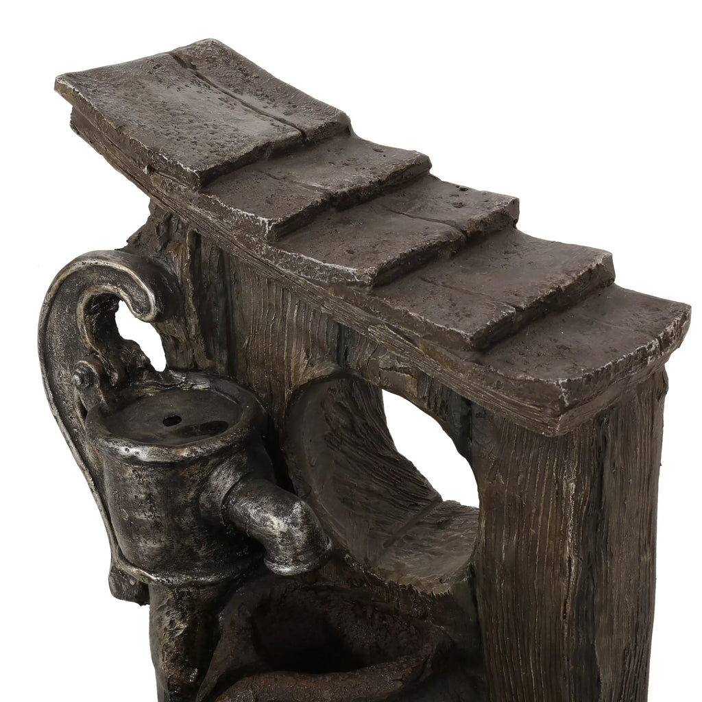 and Jar Outdoor Gray Brown 3 Haralson Fountain, Tier