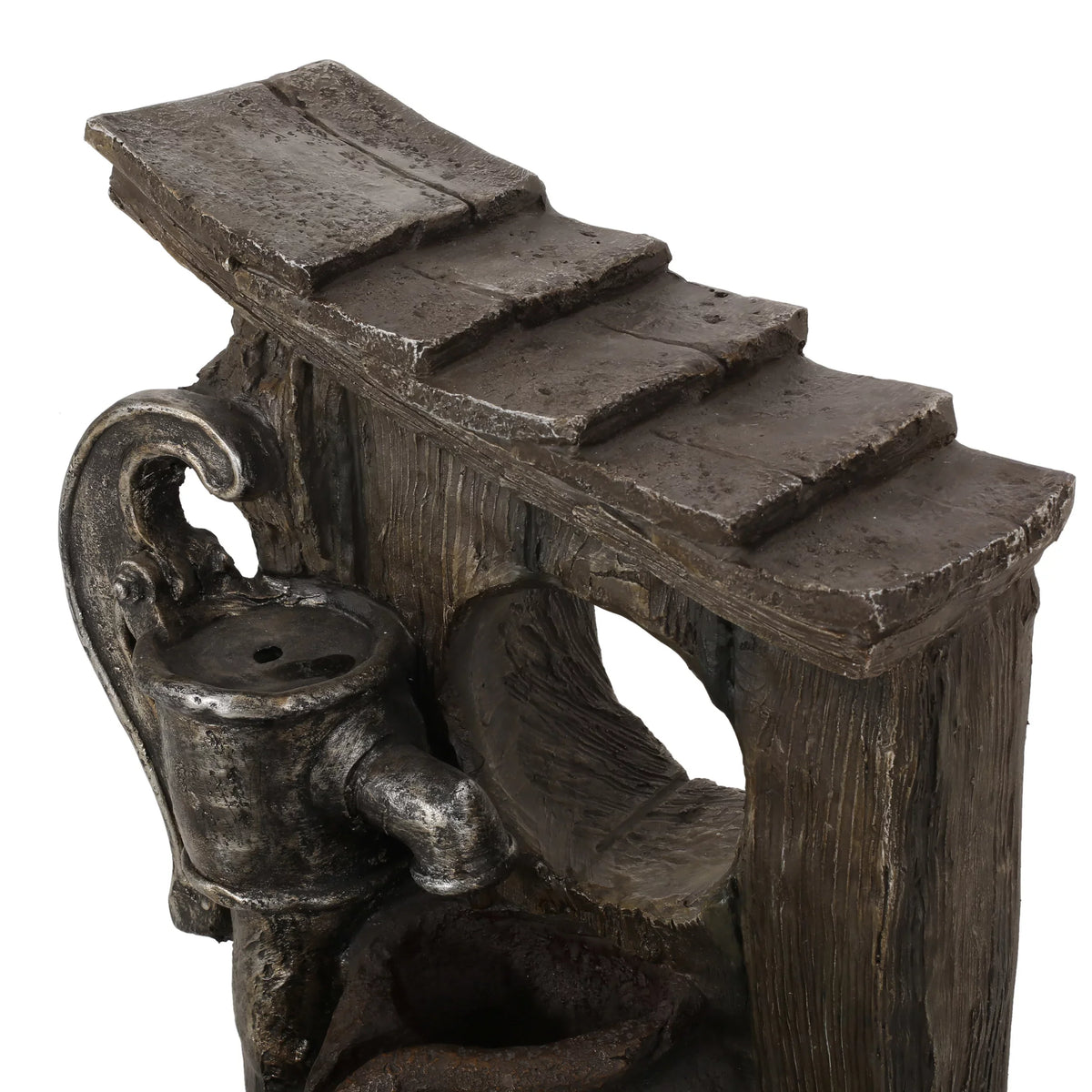 and Jar Outdoor Gray Brown 3 Haralson Fountain, Tier