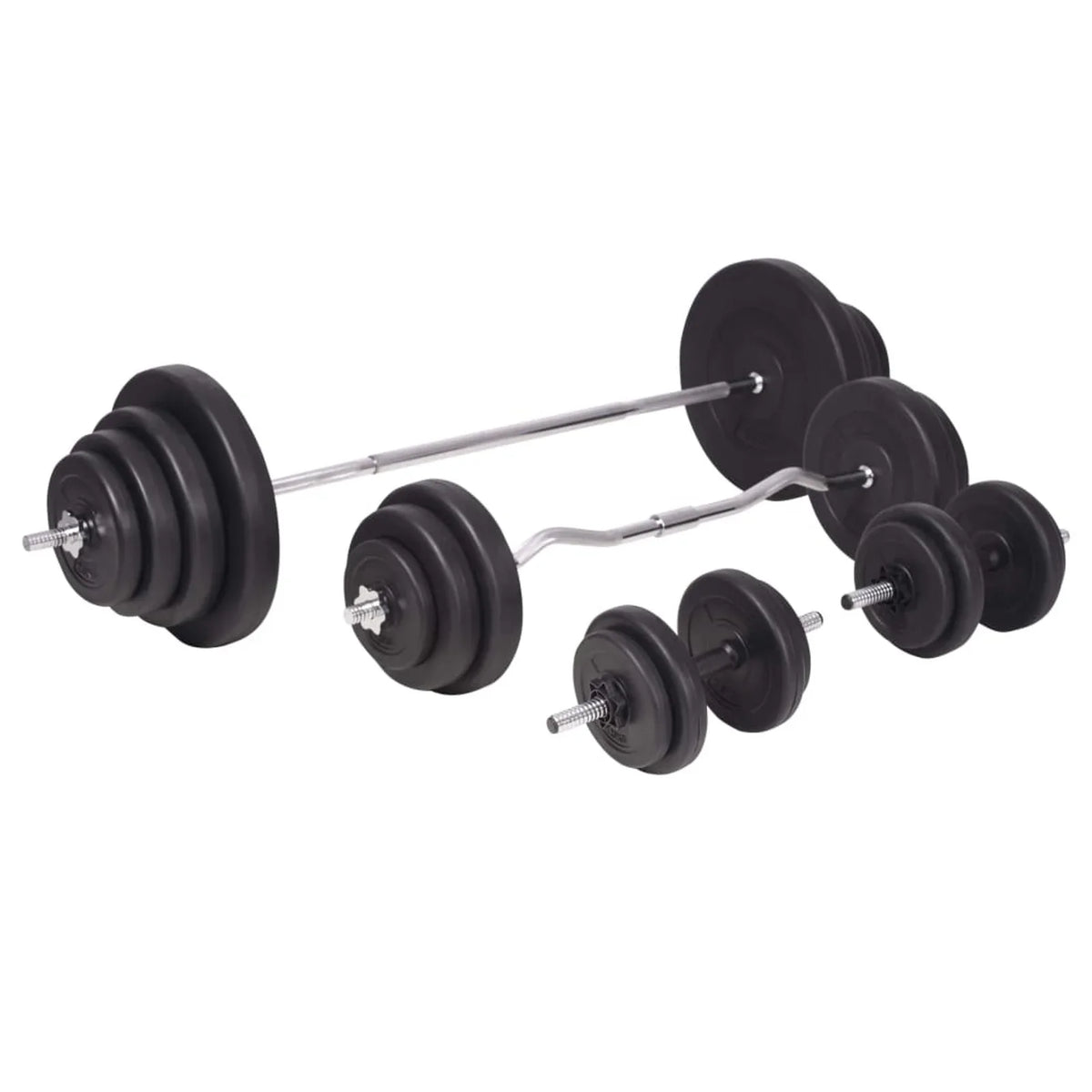 Set Irfora lb 264.6 and Barbell Dumbbell