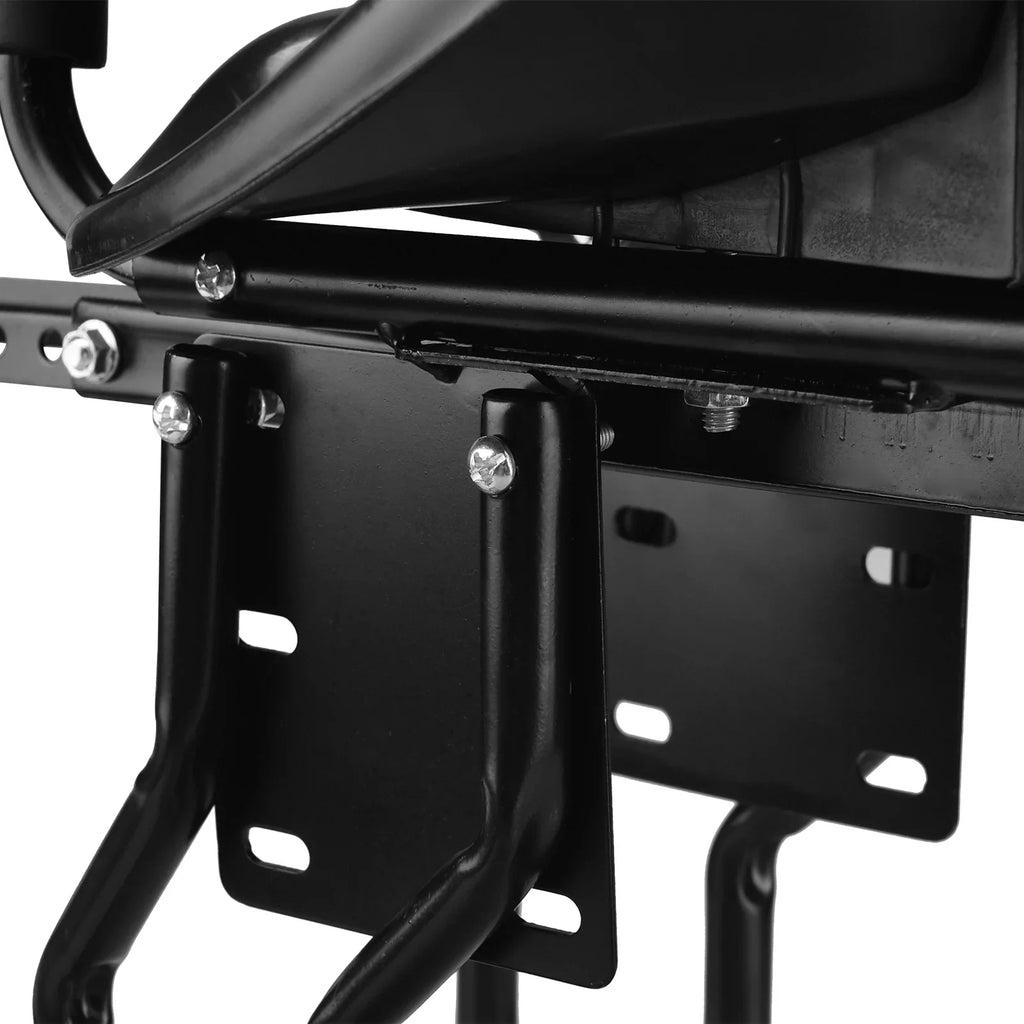 1.11.5in Safety Front with Saddle Rest Compatible Back in Tube Foot Child Caliber Bike Support Bike Seat with Pedals Kids
