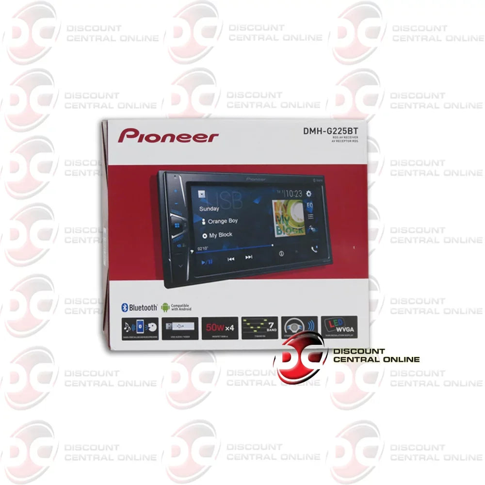 Pioneer Media stereo camera Full Car Digital vision License Night + Touchscreen 2-DIN USB plate Remote DiscountCentralOnline 6.2" back-up Bluetooth Waterproof with FL09BK