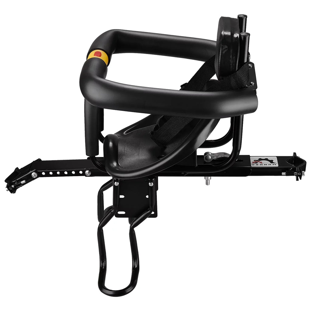 1.11.5in Safety Front with Saddle Rest Compatible Back in Tube Foot Child Caliber Bike Support Bike Seat with Pedals Kids