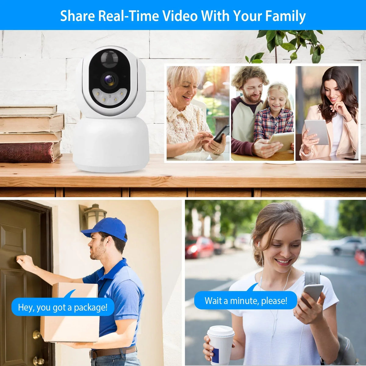 Camera Color Outdoor Battery WIFI Powered Audio Night Home Camera 1080P Siren Light Vision Detection Surveillance for Human iMounTEK Flood Wireless Security Solar 2-Way