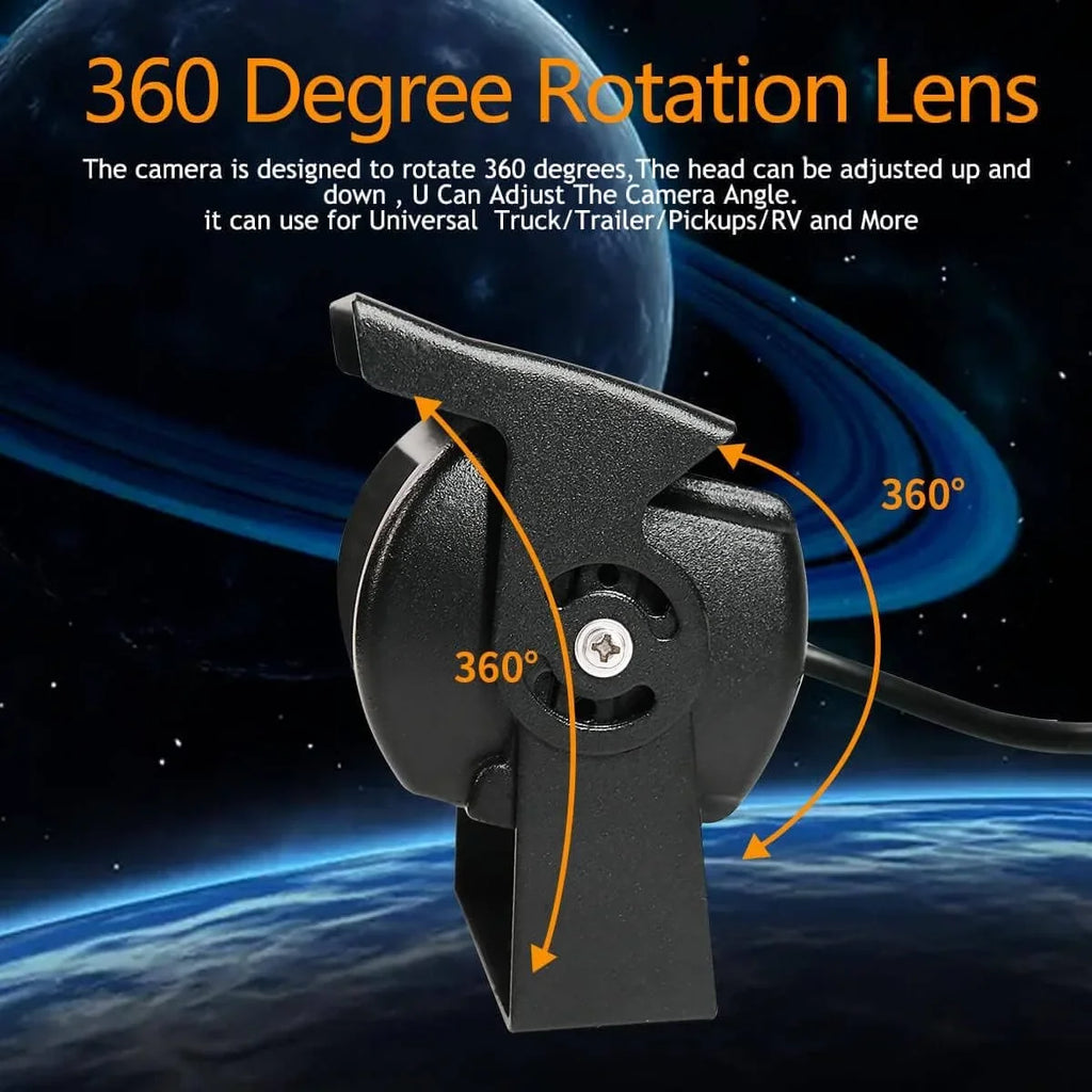 18 Camera View for with Bus Backup Night Backup Camera IP68 Parking Truck Vision, Waterproof Reverse Car Rear IR