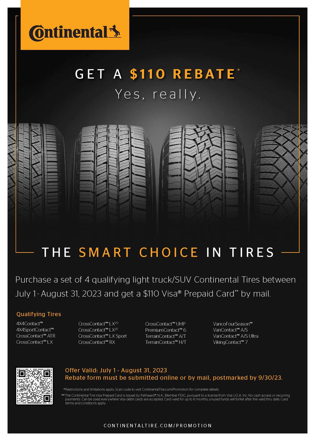 Toyota Passenger XL 2007-08 Lariat 2015 7 VikingContact Limited, Tundra F-150 Ford Fits: Tire 275/55R20 Winter 117T Continental