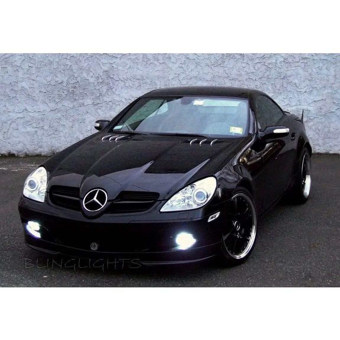 Lamps For Lights 2009 2006 LED Kit 280 Driving R171 2007 SLK SLK280 Fog 2005 Foglamps Mercedes 2008