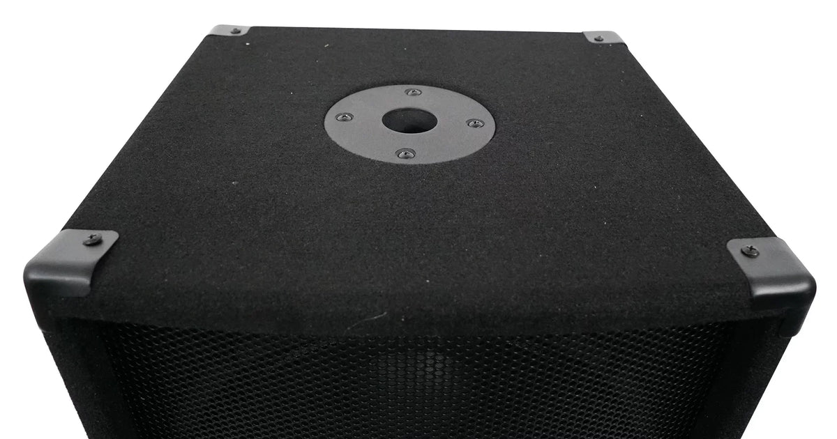 Pro Cabinet/Pole 12" Rockville DJ Subwoofer, SBG1128 Mount MDF 600 Watt Passive