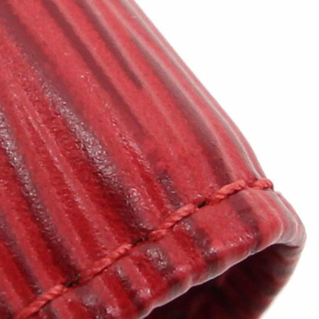 Louis International Tresor Pre-Owned Vuitton Castilean Ladies Wallet M63387 Red Porto Tri-Fold Epi (Good)