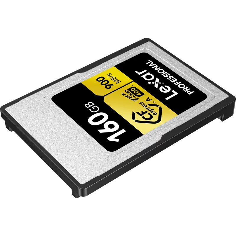 Reader Card, Memory A/SD Lexar (2-Pack) R900/W800 Gold Pro Lexar 3.2 Gen CFexpress 160GB A Type with Professional Bundle USB CFexpress Type 2x2