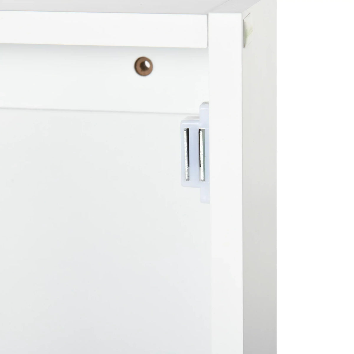 Medicine Bathroom Cabinet, Mounted Cabinet, Wall Mirror kleankin White