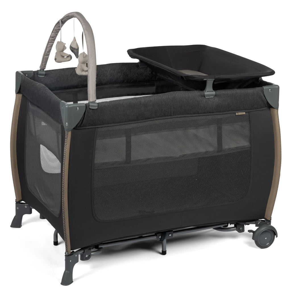 Size Yard Rocking Bassinet, with Full Castle Play Monbebe Point