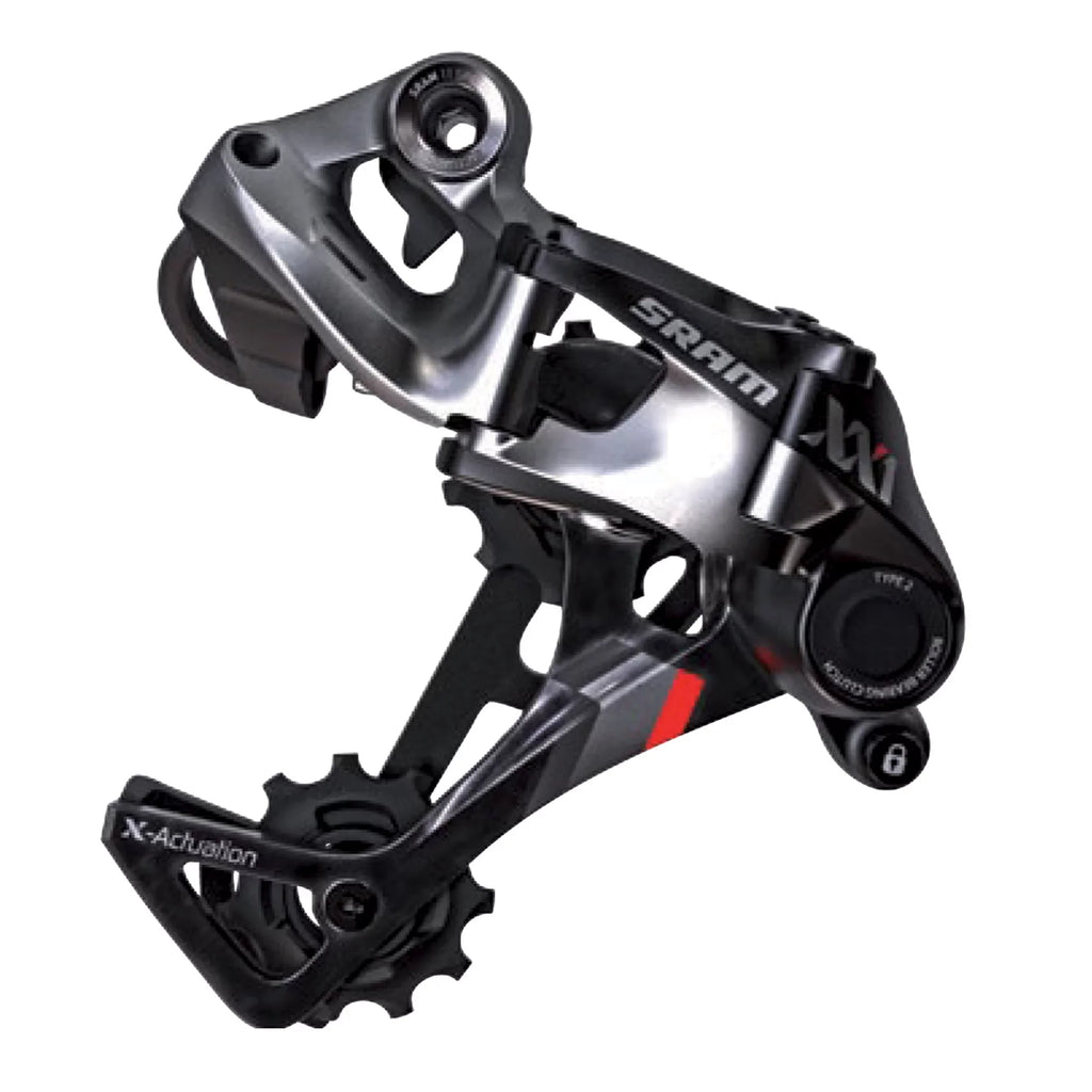 Medium - 11 SRAM XX1 Cage, Speed, Black/Red Derailleur Rear