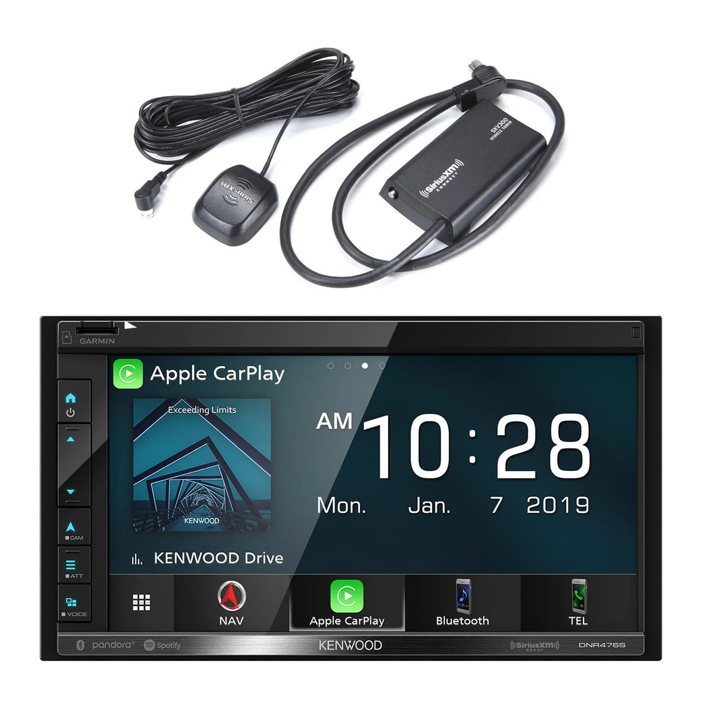 Digital SXV300V1 Receiver Multimedia/Navigation with SiriusXM Tuner Kenwood DNR476S