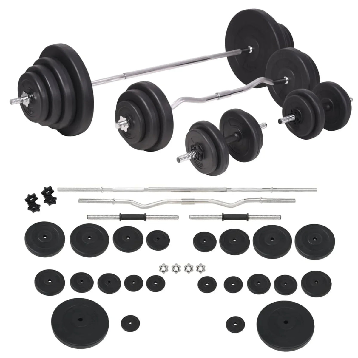 Set Irfora lb 264.6 and Barbell Dumbbell
