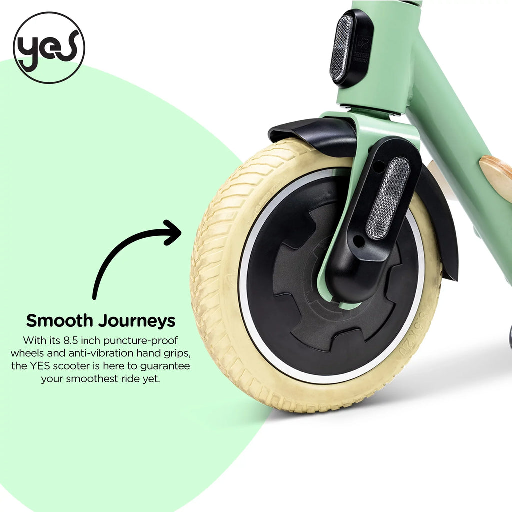 Scooter Display, (Green) LED Foldable Yvolution Design Adults Electric YES for