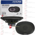 6x9 2-Way Alpine Watt Coaxial Speakers Car Audio 280 Pair SXE-6926S