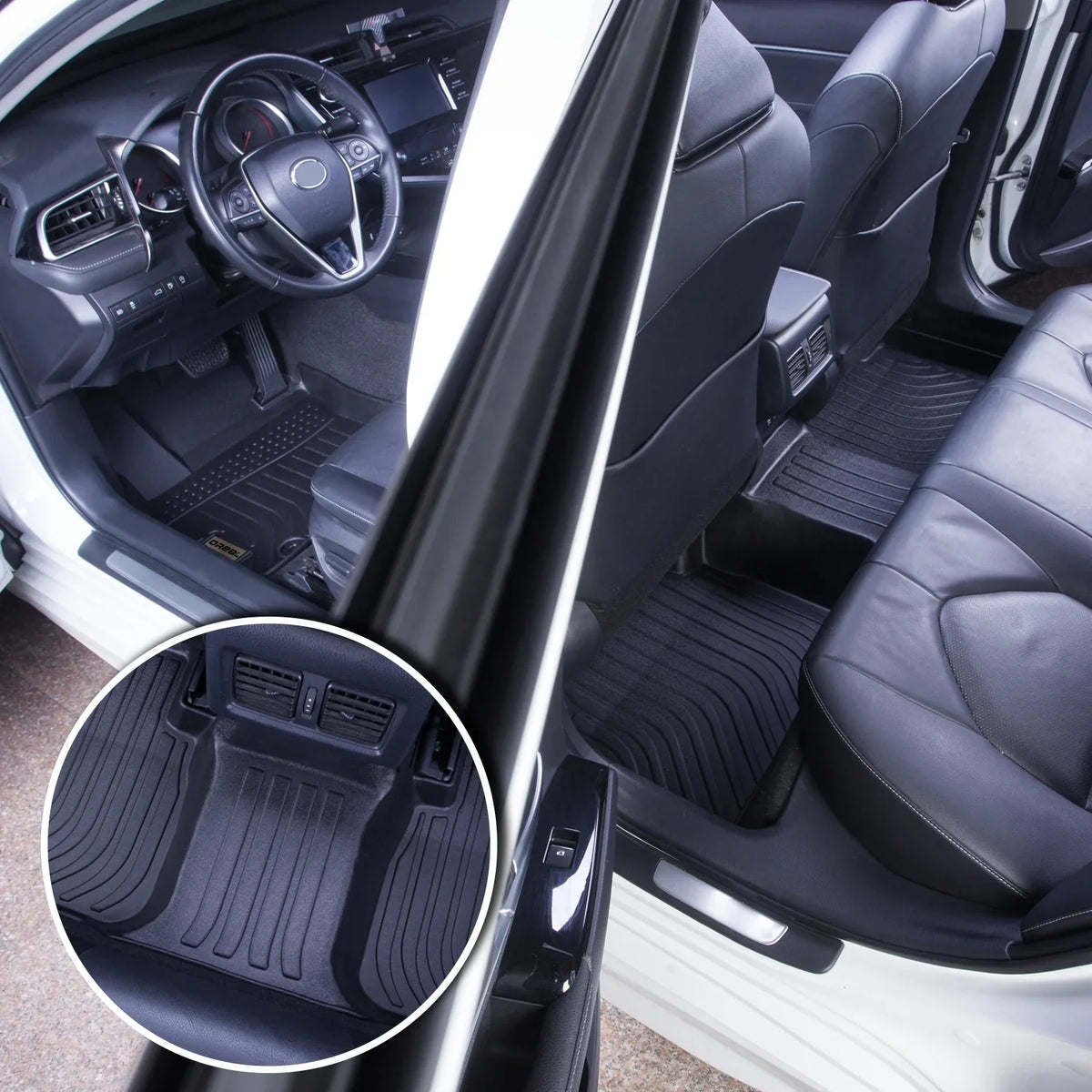 Mats 2022 Duty Heavy Replacement Rear Protection Fit Durable Liners Black Car Carpet Custom Genesis Front GV70 2023 Odorless Floor All Weather for