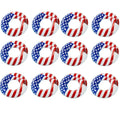 Float Swimline American Tube Flag Pack) 36 Inch Inflatable Swimming (12 Pool