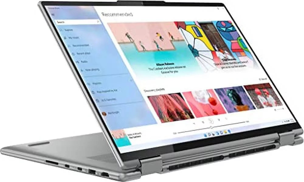 Intel Xe 12th Yoga 7i 6E LENOVO Graphics EVO 2022 32GB Platform Iris Touchscreen 16GB RATZK SSD 512GB 2-in-1 Thunderbolt USB 16" Backlit 10 Pro KB Laptop i7-1260P w/FP RAM 4 WI-FI Windows 2.5K Core