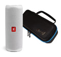 Hardshell Case w/divvi! Flip 5 Portable JBL White Speaker Bluetooth
