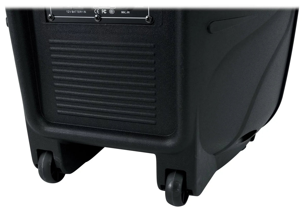 PLIT12 Pro Speakers+Wireless 12" Link+Stands Technical LED (2) Bluetooth Party