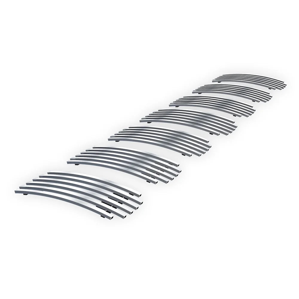 Cherokee 8x6 Main N19-S04566J SRT8 Overland Compatible Premium Stainless Grille APS Upper Jeep with Billet Chrome 2006-2008 Steel Grand