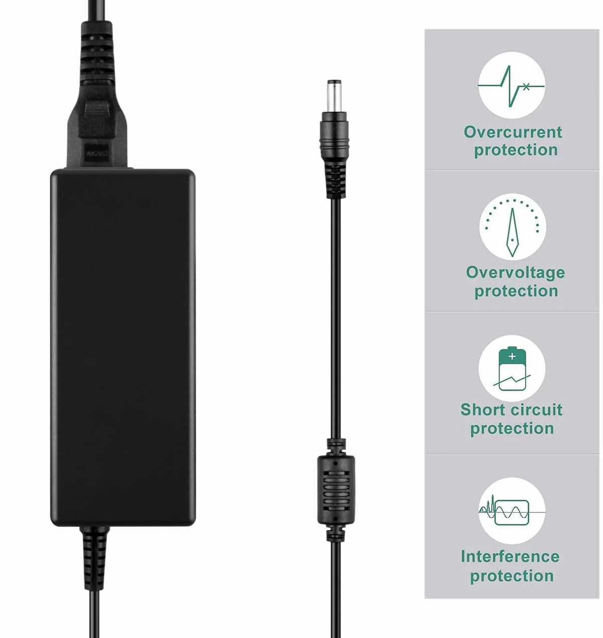 for AC 4440s Charger 6470b 6570b Adapter 6475b Compatible Replacement 4540S HP BOO 90W 4545s Probook KONKIN Power