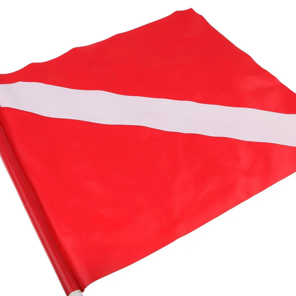 Inflatable Surface Buoy Marker Red Dive Flag Diving Accessory Outdoor Snorkel Scuba With Safety