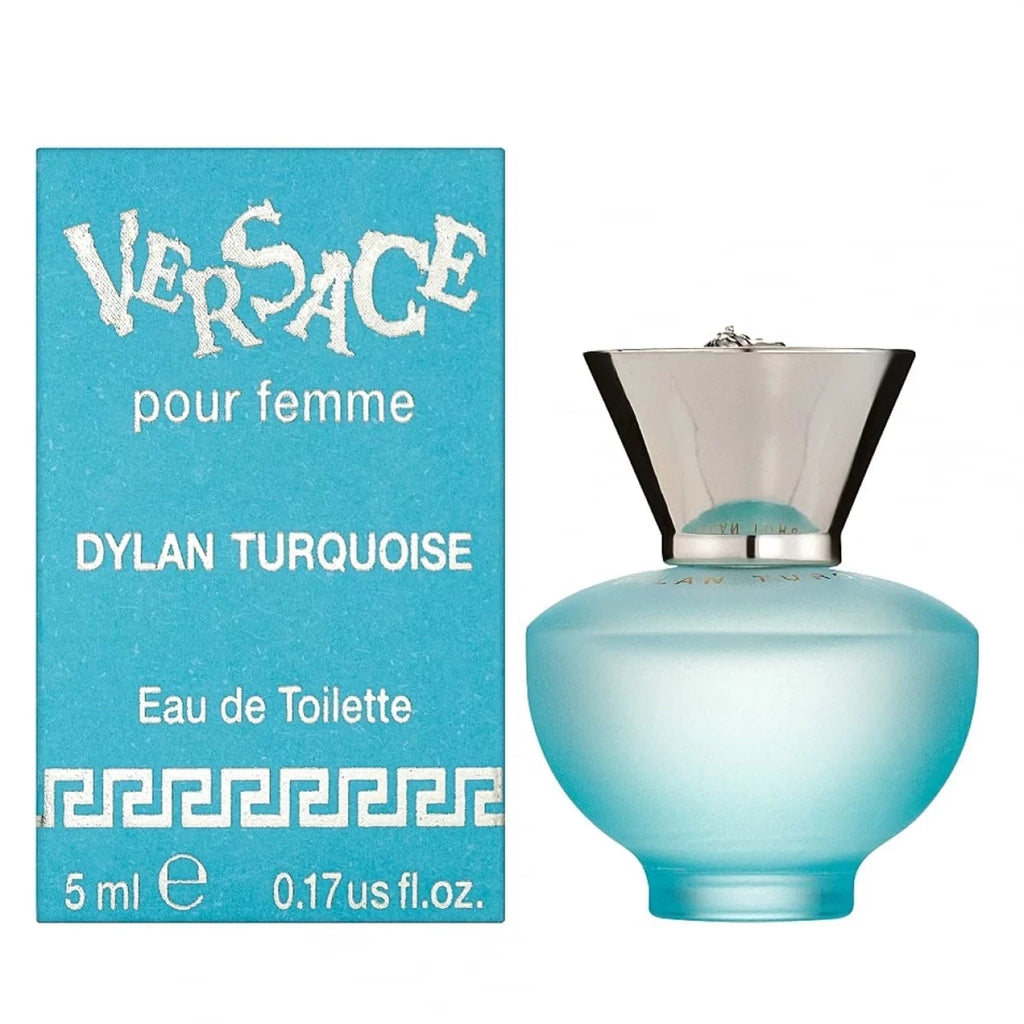 Kit Versace Crystal 5ml Eros Bright Femme Men 3PK Absolu Dylan - EDP, EDT, Turquoise