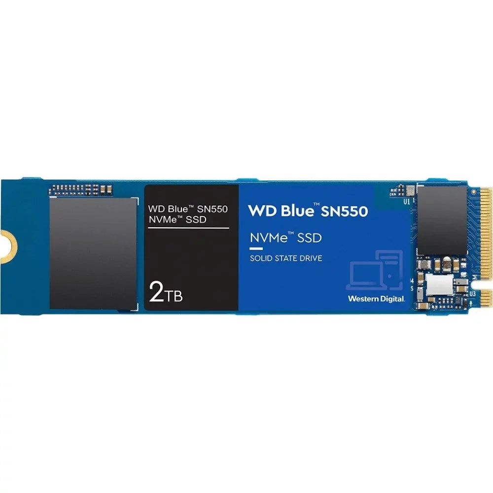 WD Blue SSD, NVMe WDS200T2B0C SN550 2TB