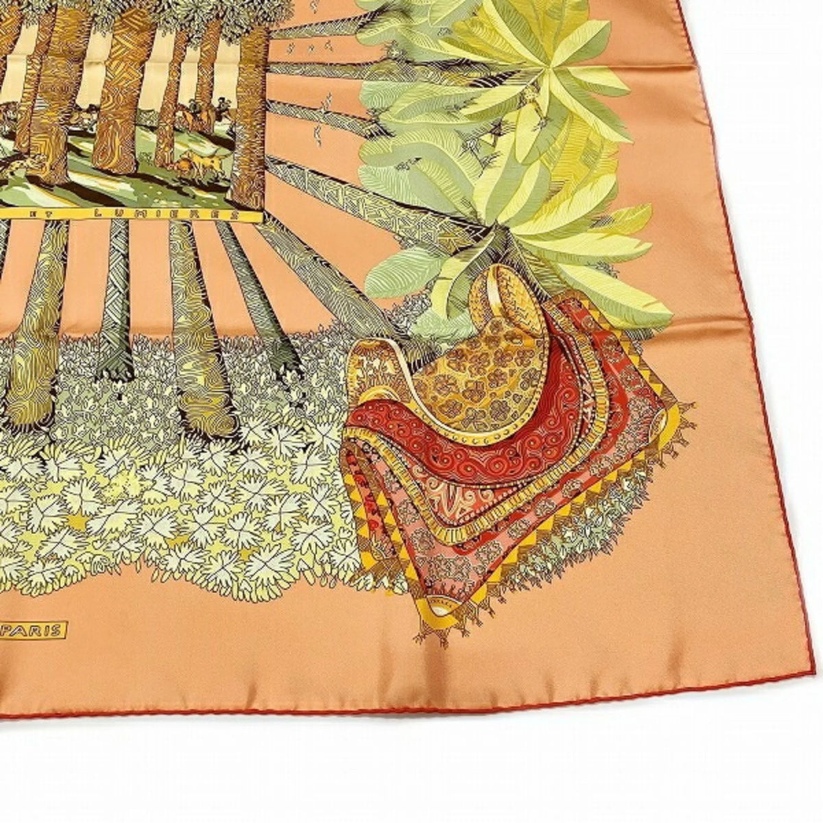 Women's Accessory Carre and Shadow 90 Hermes Light Scarf Brand Pre-Owned (Good)
